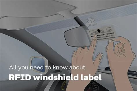 purpose of rfid tag on car windshield|what is a rfid tag.